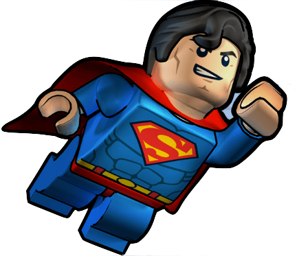 A Lego Superman figurine representing a personal hero