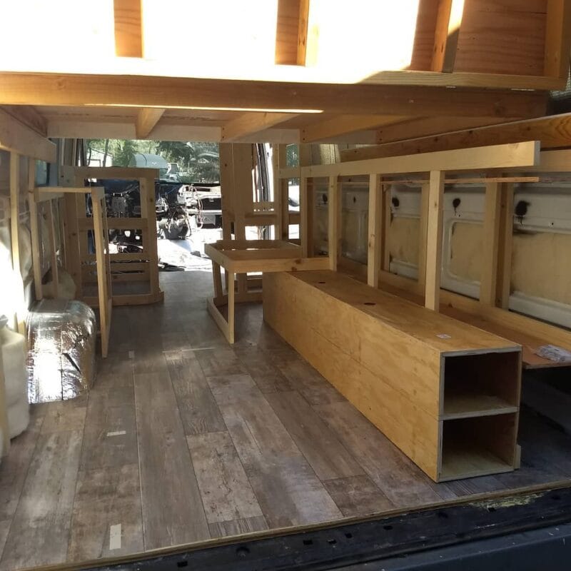 Foundation of my van